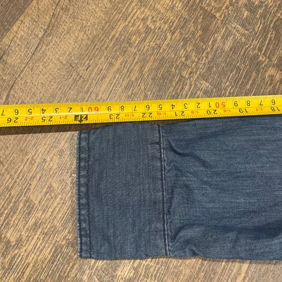 Banana Republic Blue Button-Down Denim Top, Size Small - Picture 11 of 13
